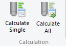 Calculation toolbar