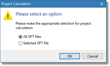 Perform overall calculation Perform overall calculation